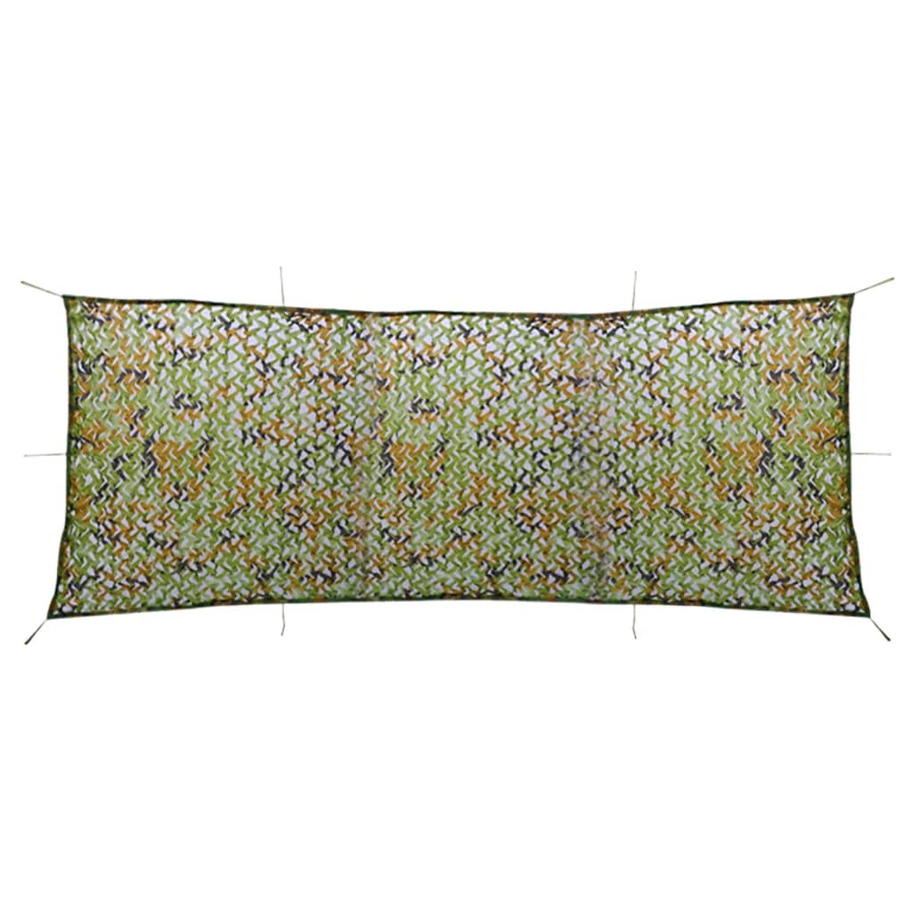 Camouflage Net with Storage Bag 1.5x5 m Green - Design Hut