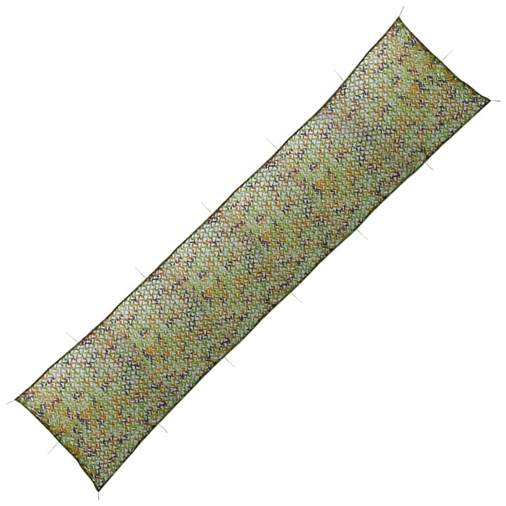 Camouflage Net with Storage Bag 1.5x6 m Green - R and M Furniture