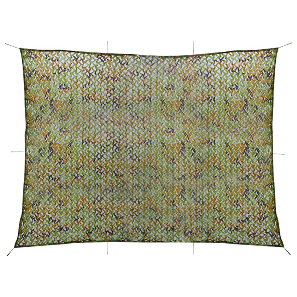 Camouflage Net with Storage Bag 2x4 m Green - R and M Furniture