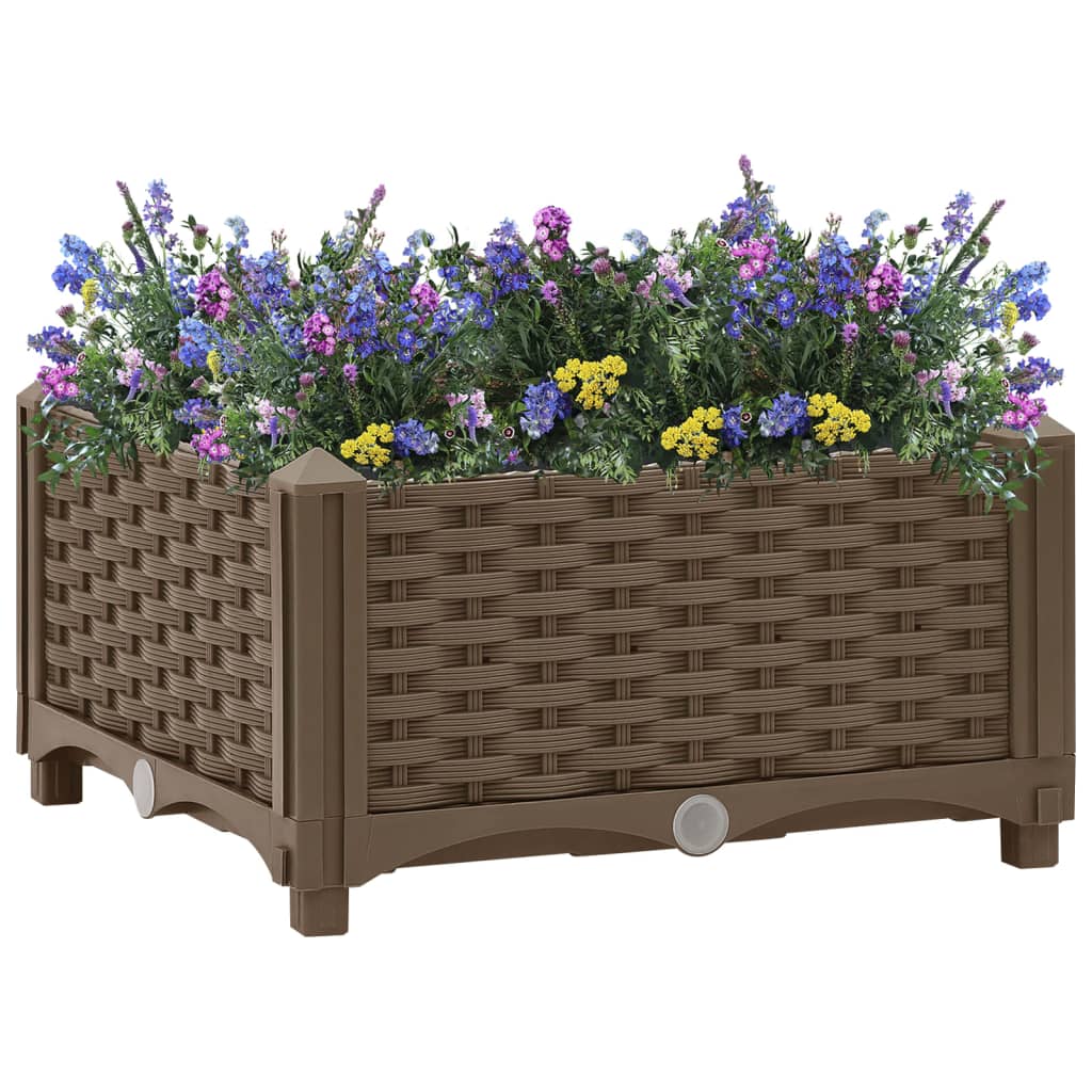 Raised Bed 40x40x23 cm Polypropylene - Decor Base