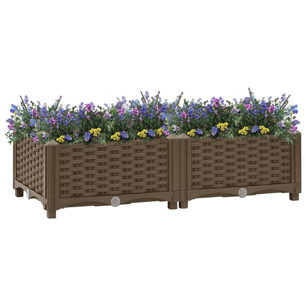 Raised Bed 80x40x23 cm Polypropylene - Sid & Sam