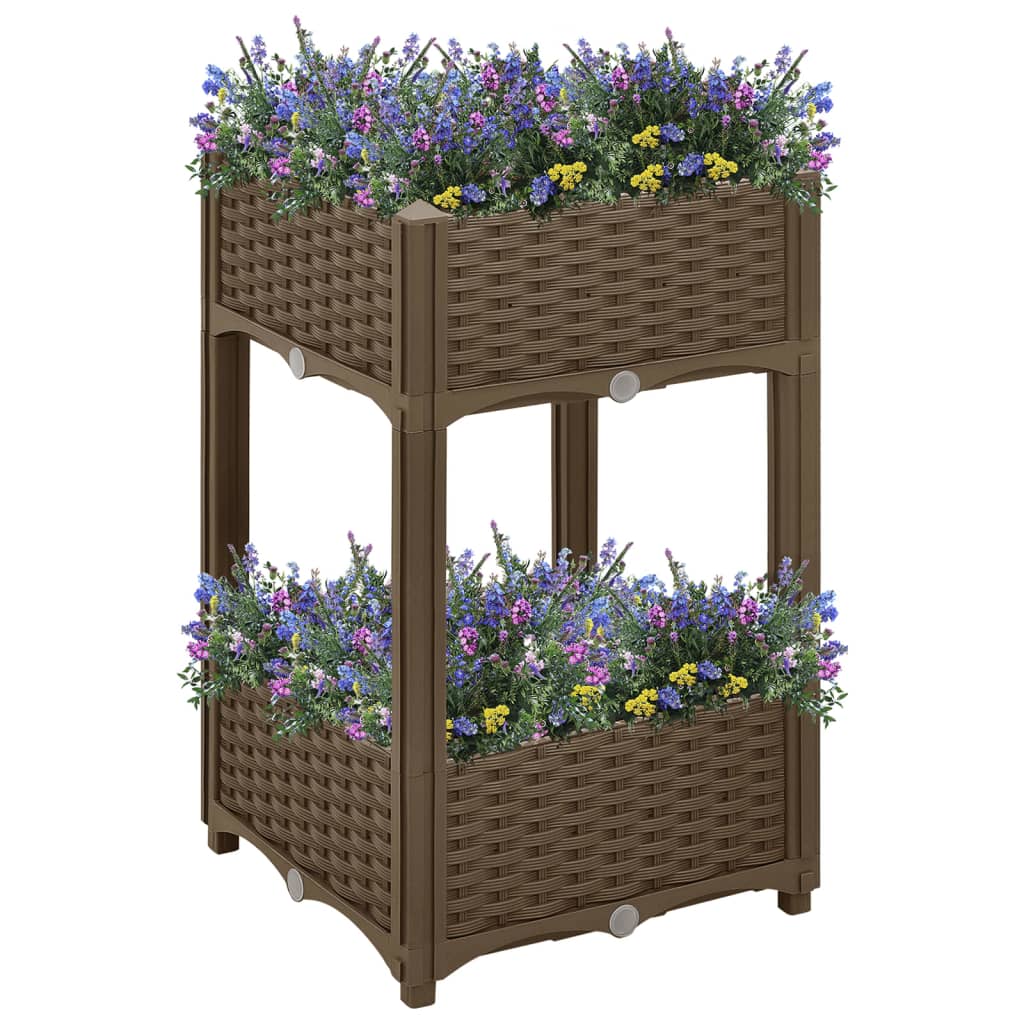 Raised Bed 40x40x71 cm Polypropylene - Sid & Sam