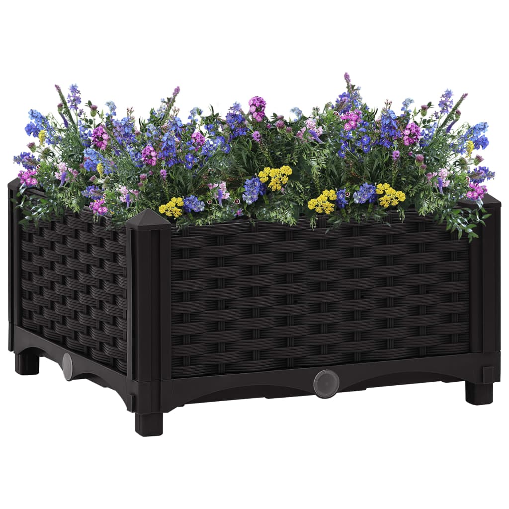 Raised Bed 40x40x23 cm Polypropylene - Decor Base