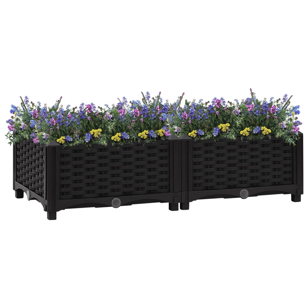 Raised Bed 80x40x23 cm Polypropylene - Sid & Sam