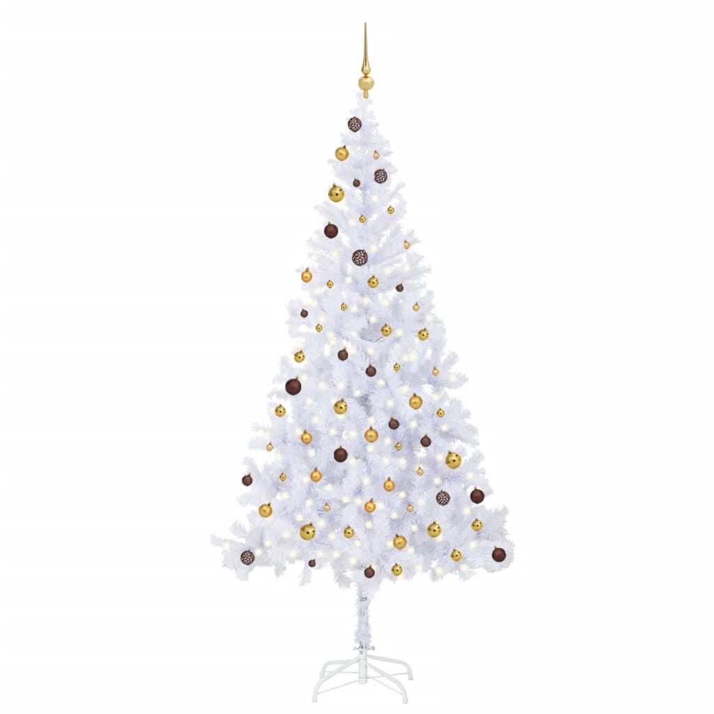 Frois 210cm Pre-lit Tree with 910 Branches - Sid & Sam