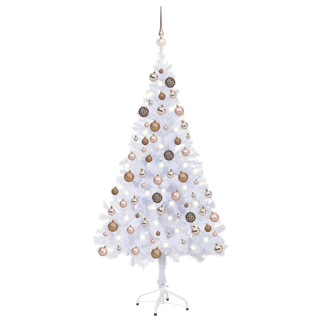 Artificial Pre-lit Christmas Tree with Ball Set 120cm 230 Branches - R and M Furniture
