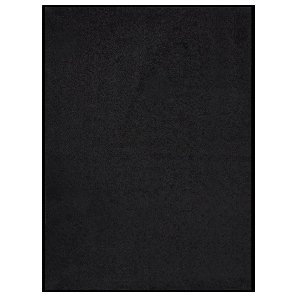 Doormat Black 60x80 cm - Unbeatable Bargains