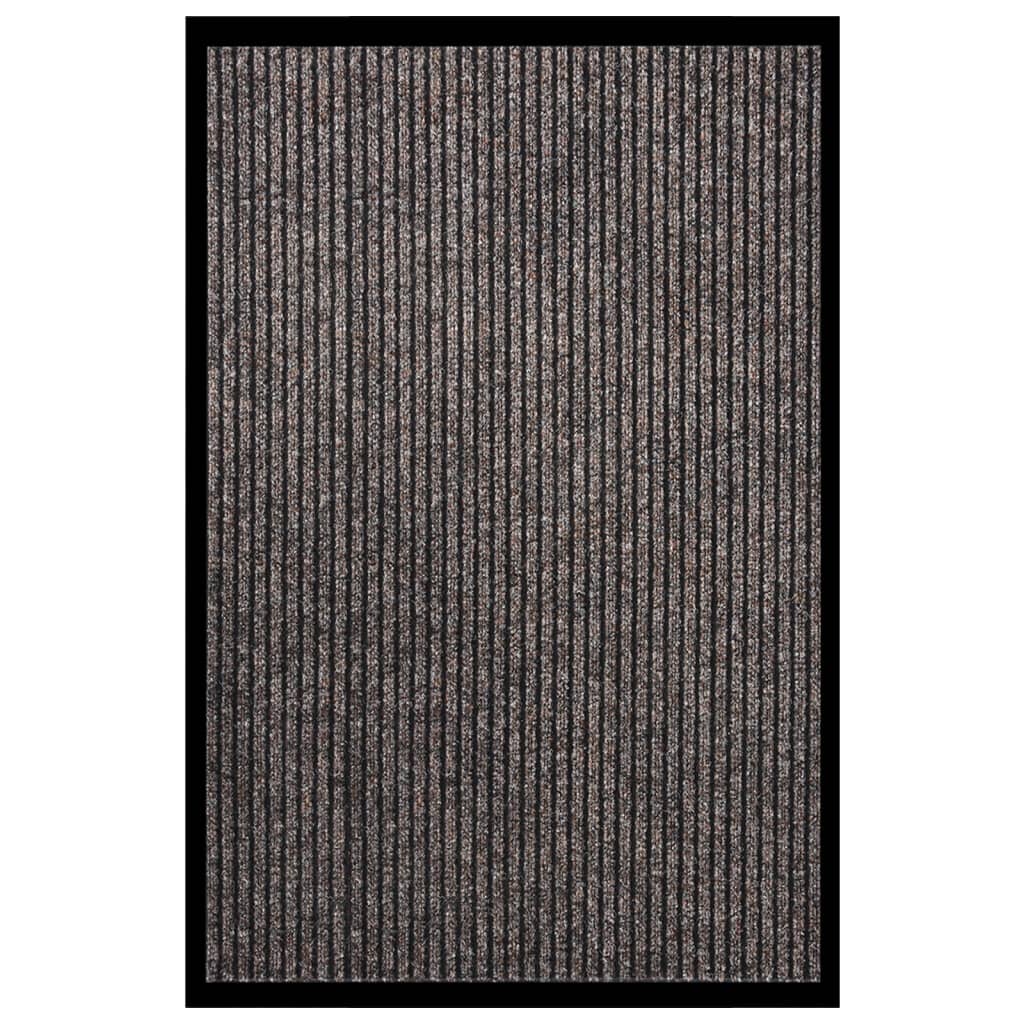Doormat Striped Beige 80x120 cm - Millennium Furniture