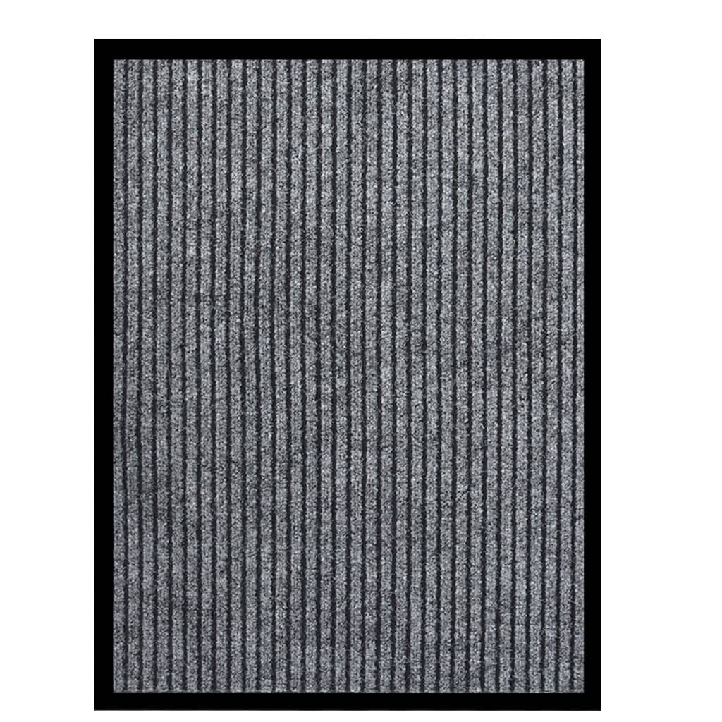 Doormat Striped Grey 60x80 cm - Tyrell & Tyrell