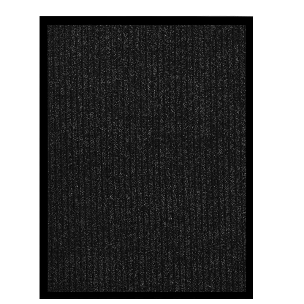 Doormat Striped Anthracite 60x80 cm - Millennium Furniture