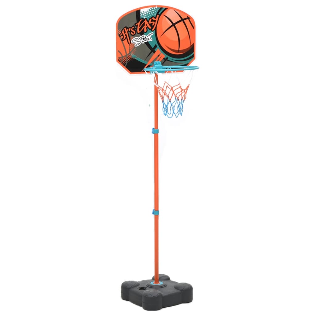 Portable Basketball Play Set Adjustable 109-141cm - Design Hut