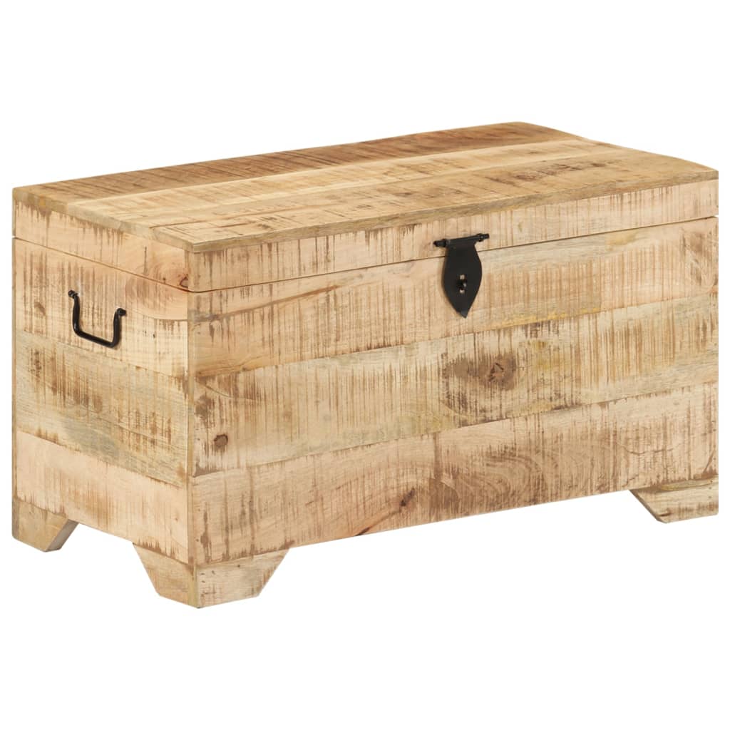 Storage Chest Solid Rough Mango Wood - Sid & Sam