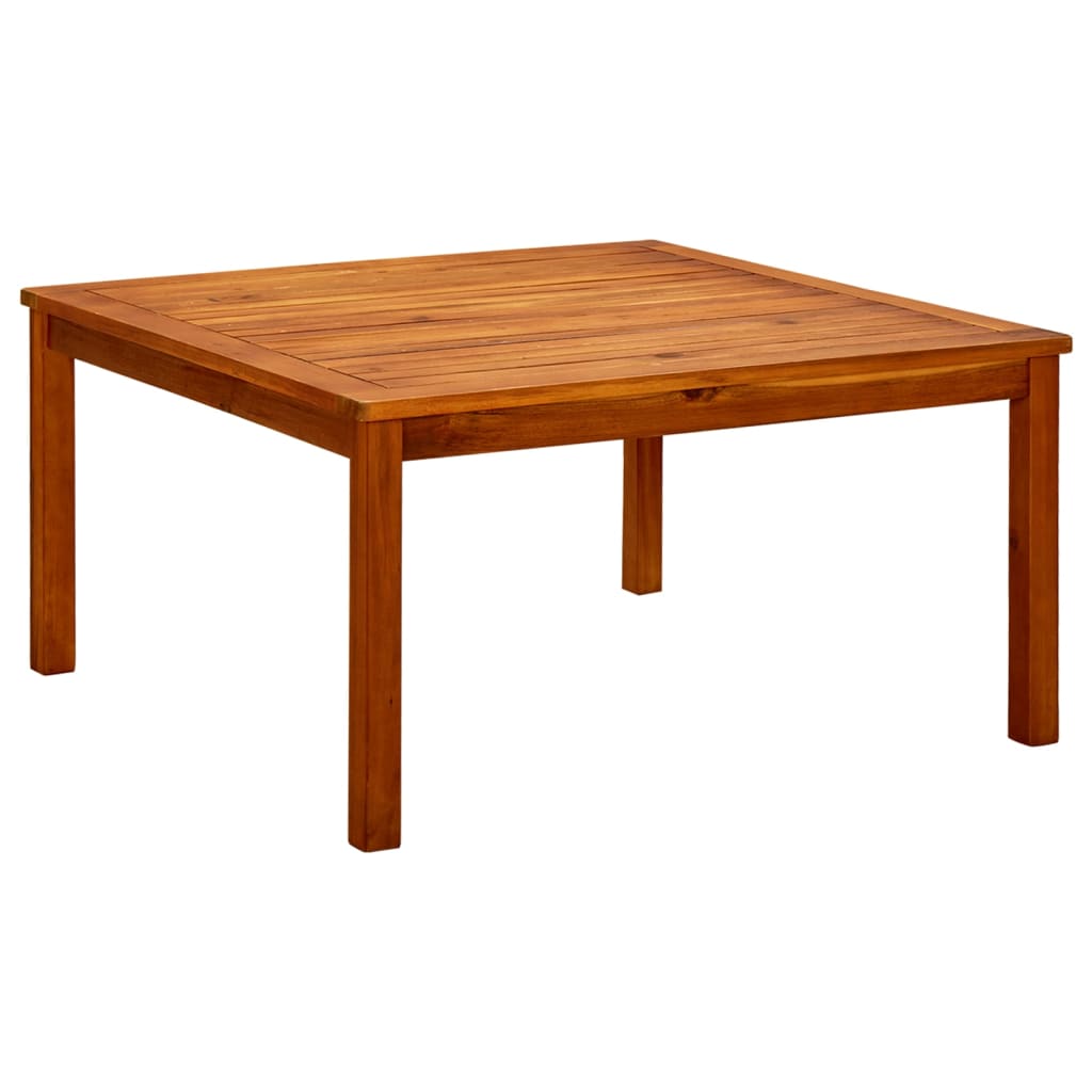 Garden Coffee Table 85x85x45 cm Solid Acacia Wood - Merkel Designers