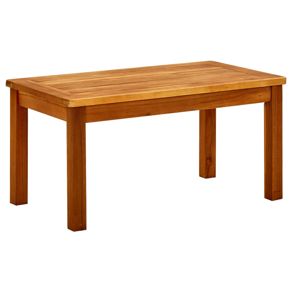 Garden Coffee Table 70x40x36 cm Solid Acacia Wood - The Home Maker