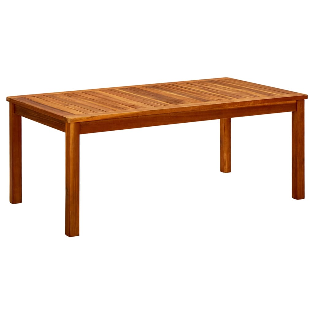 Garden Coffee Table 110x60x45 cm Solid Acacia Wood - Merkel Designers
