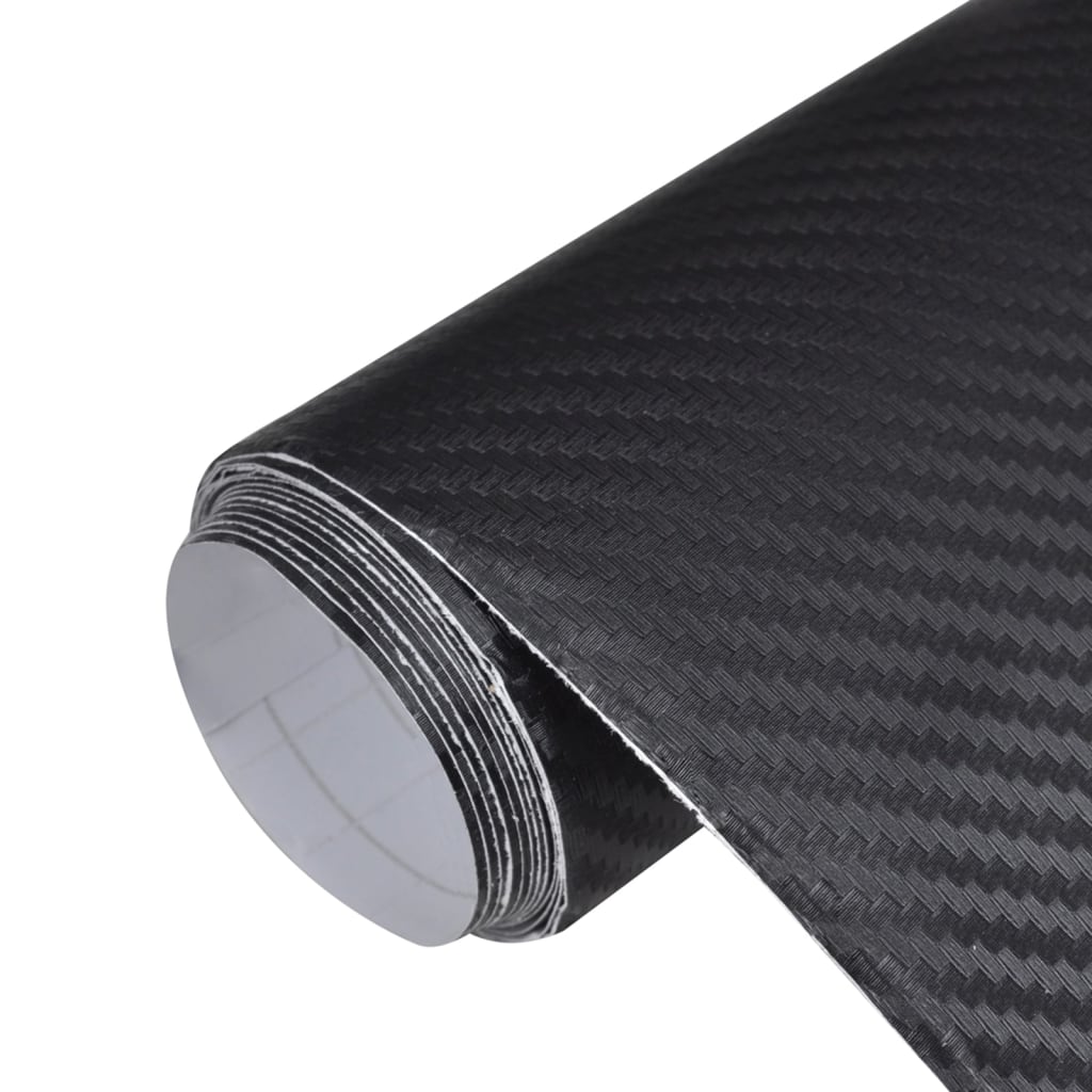 Car Films 2 pcs 3D Black 100x150 cm - Decor Base