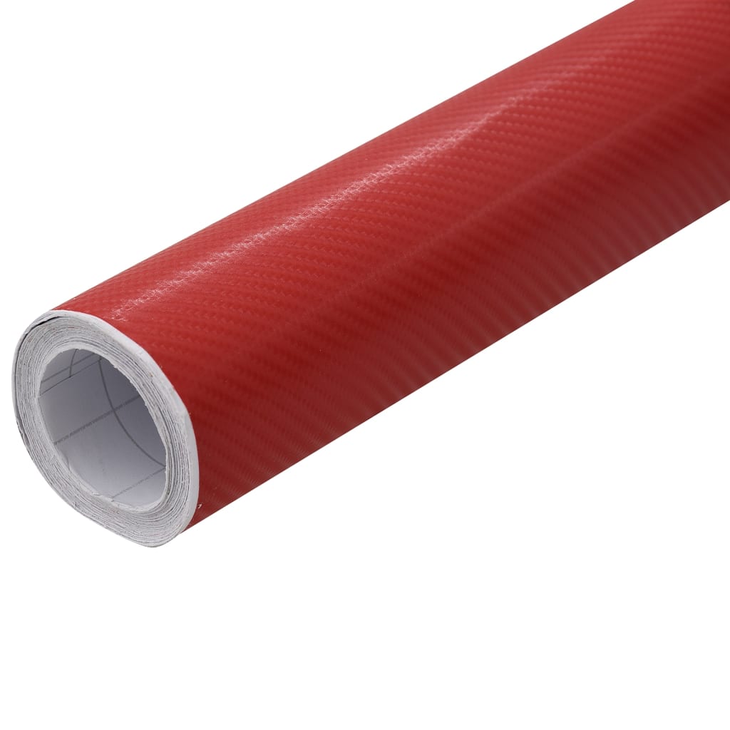 Car Film 4D Red 100x150 cm - Design Hut