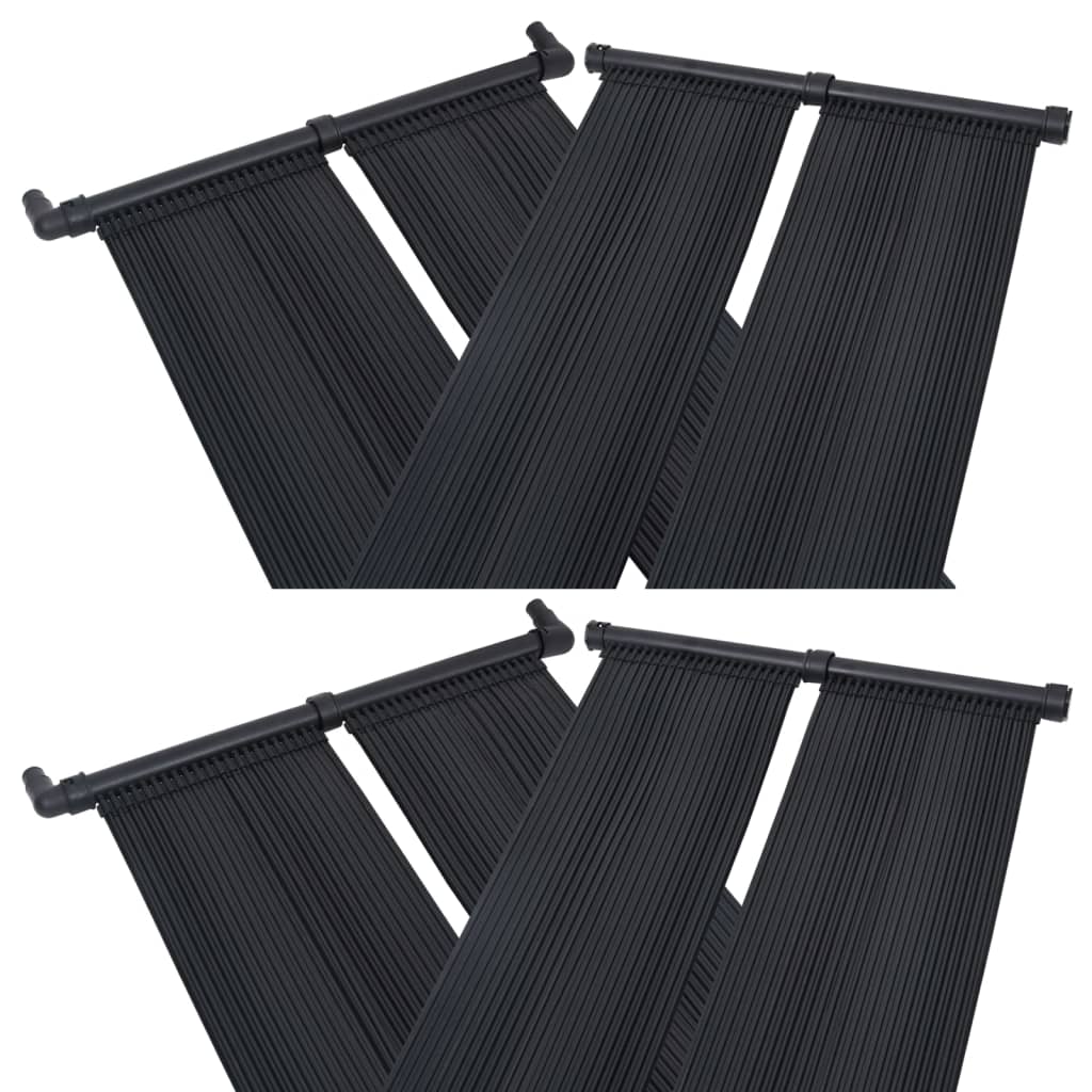 Solar Pool Heater Panel 4 pcs 80x310 cm - Merkel Designers