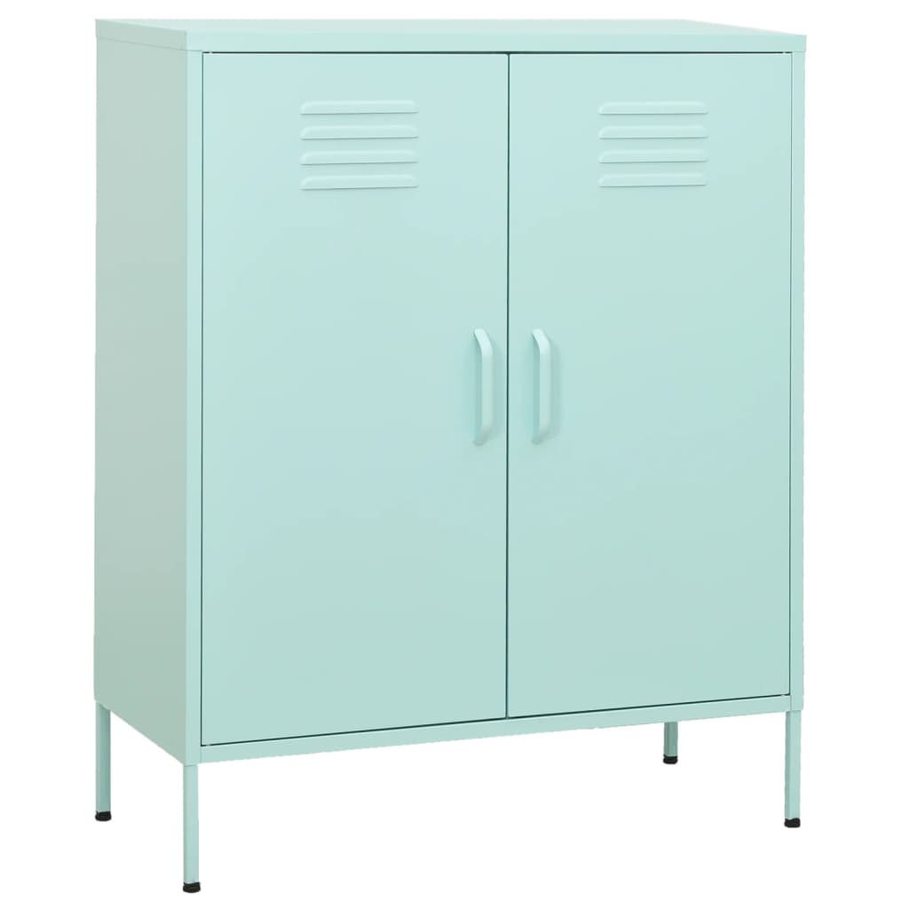 Storage Cabinet Mint 80x35x101.5 cm Steel - Merlin Deals