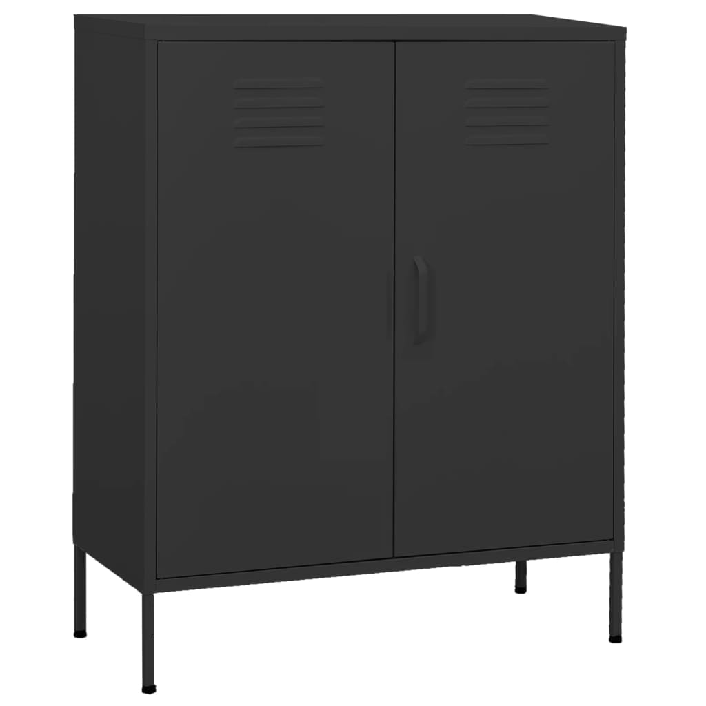 Storage Cabinet Anthracite 80x35x101.5 cm Steel - Style and Chic