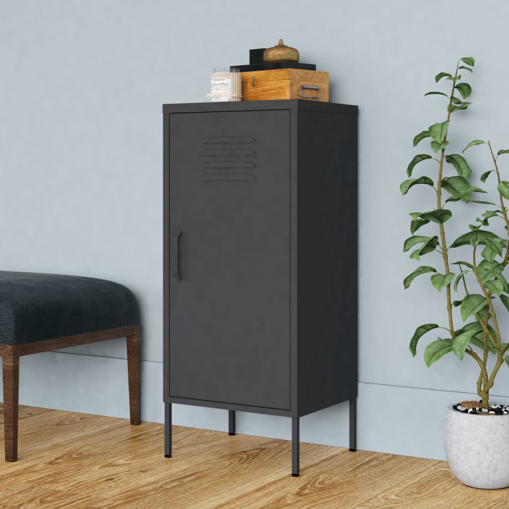 Storage Cabinet Anthracite 42.5x35x101.5 cm Steel - Direct Imports