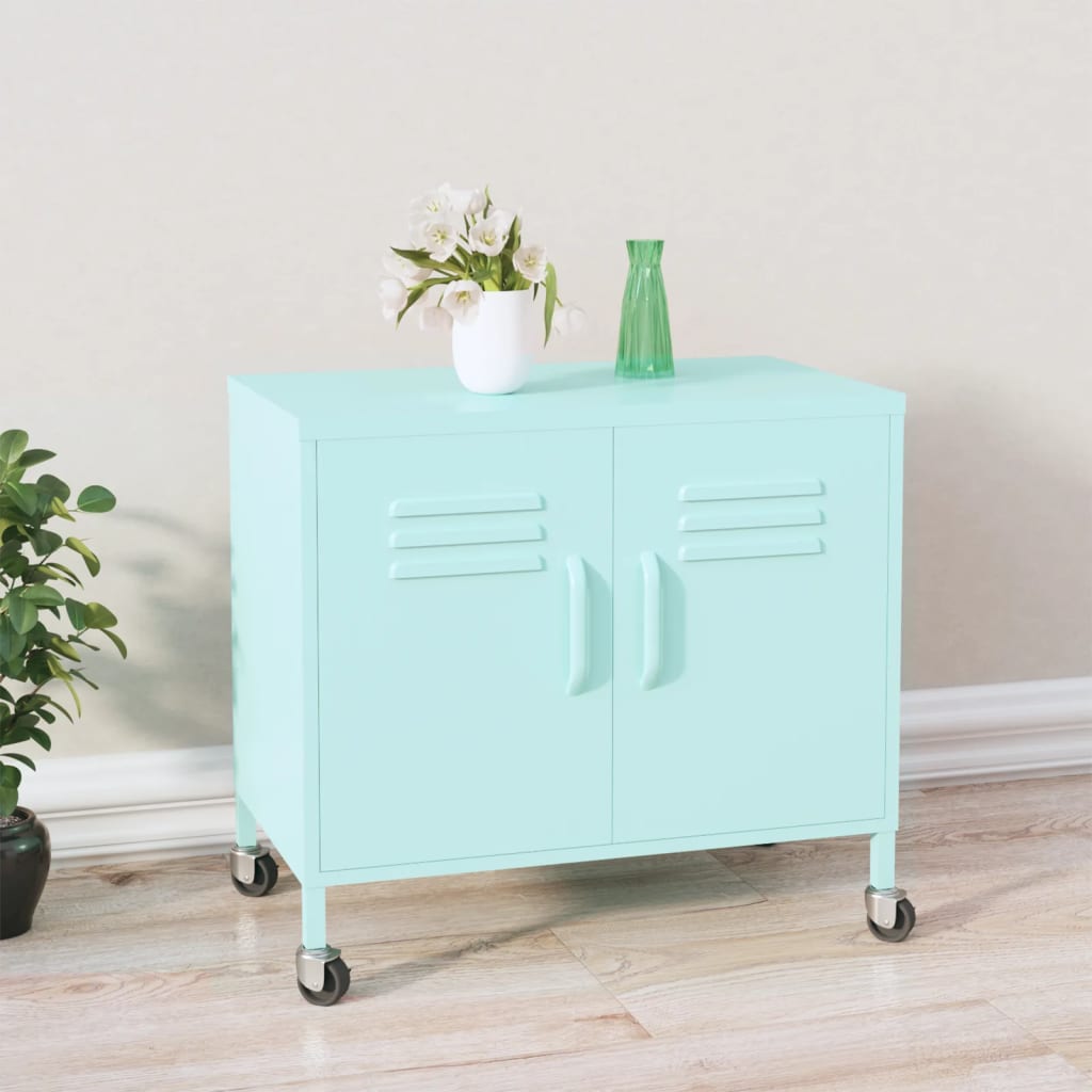 Storage Cabinet Mint 60x35x56 cm Steel - Millennium Furniture