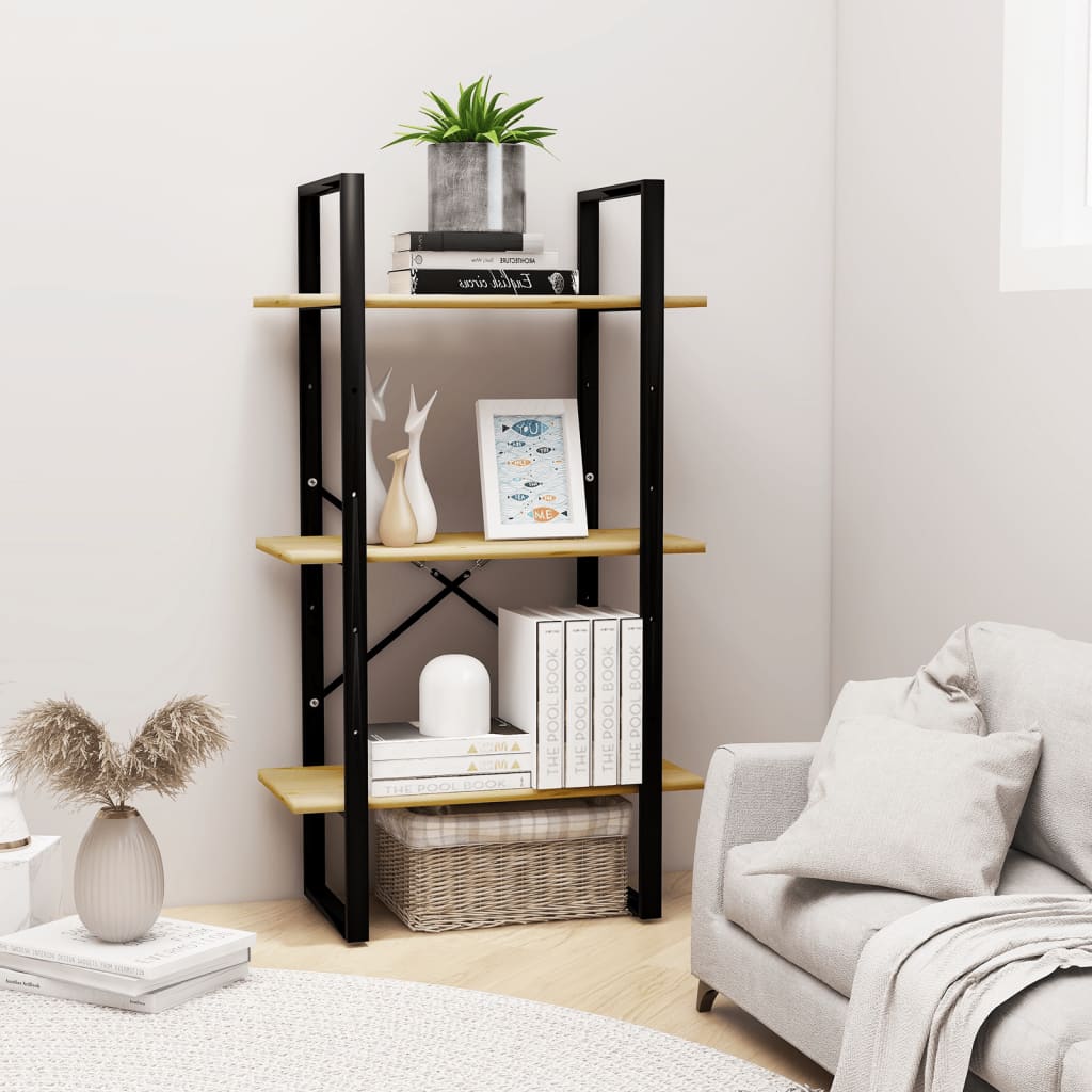 Storage Shelf 60x30x105 cm Solid Pine Wood - Direct Imports