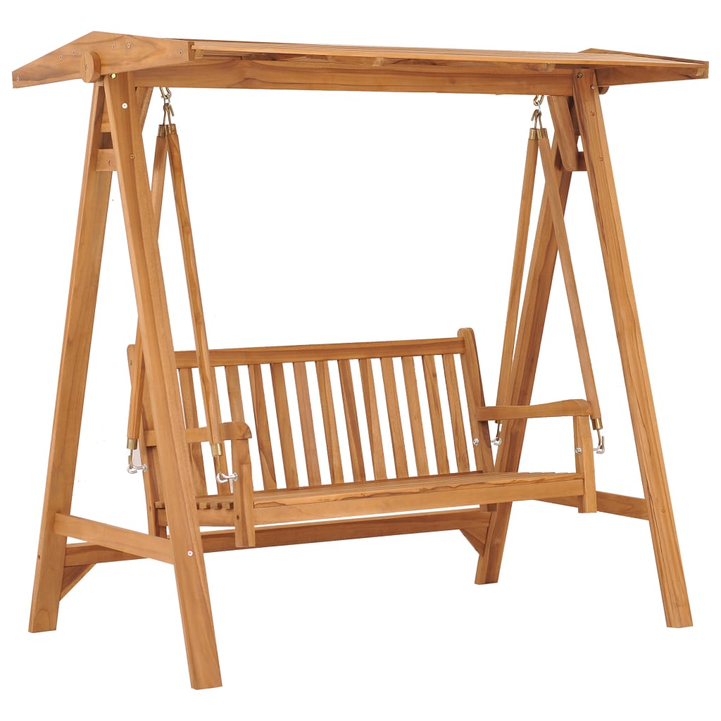 Swing Bench 170 cm Solid Teak Wood - The Home Maker