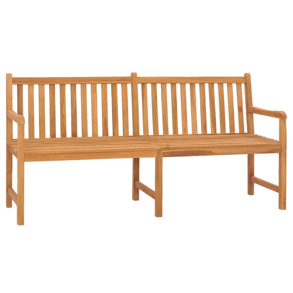 Garden Bench 180 cm Solid Teak Wood - Millennium Furniture