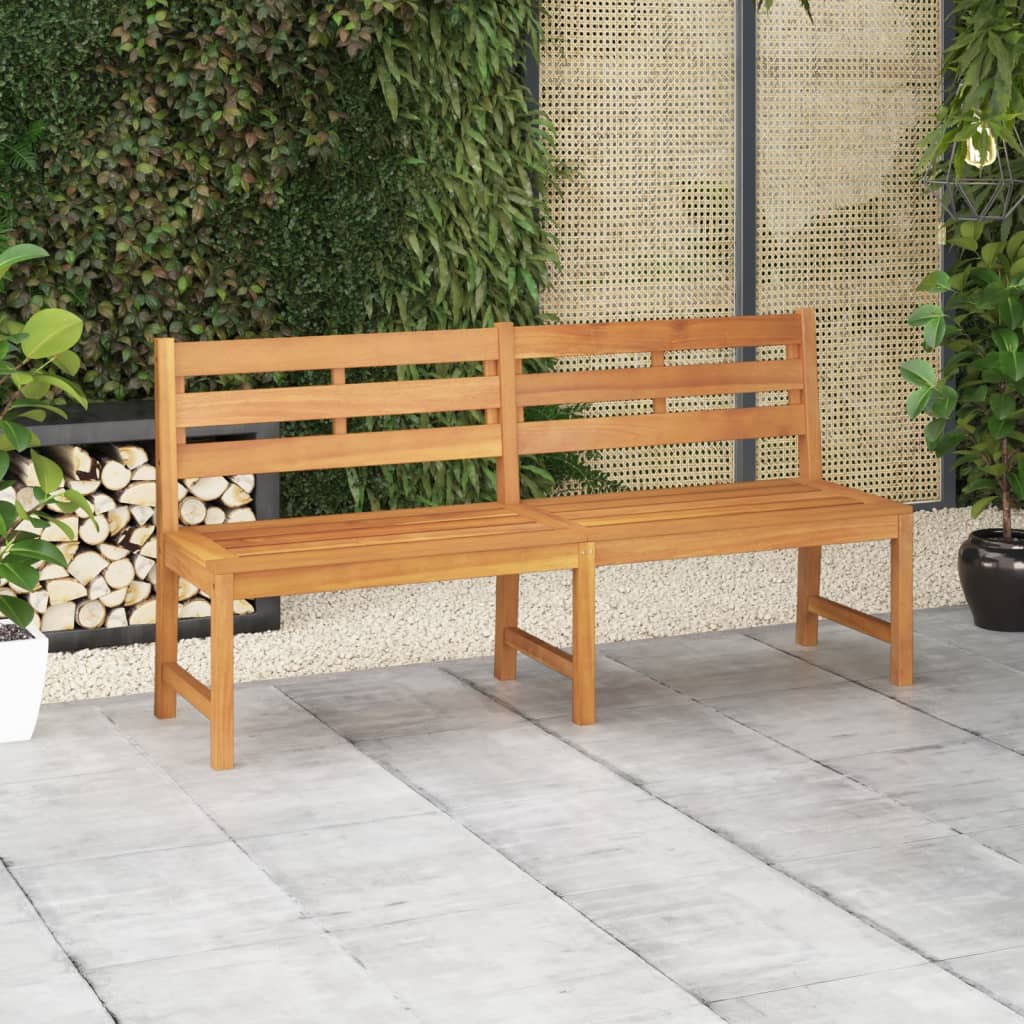 Garden Bench 180 cm Solid Teak Wood - The Home Maker