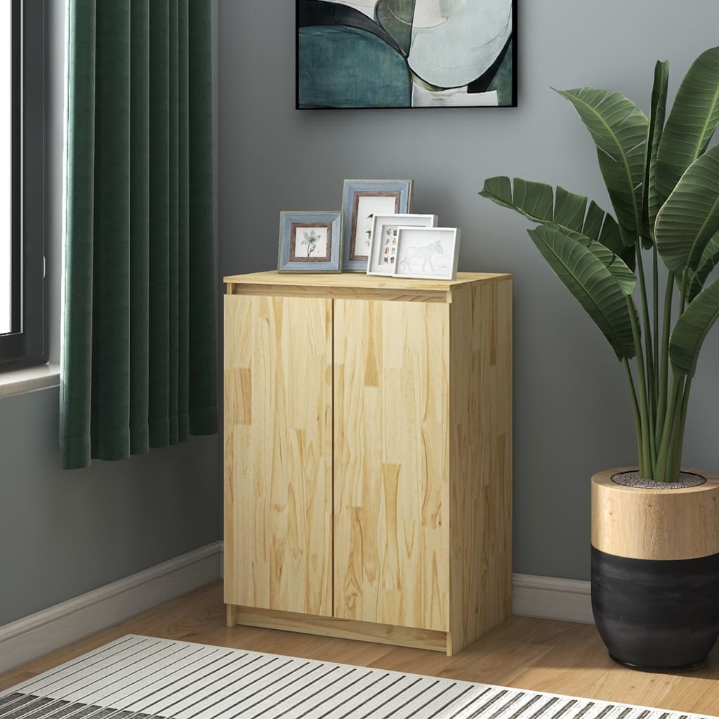 Sideboard 60x36x84 cm Solid Pinewood - Millennium Furniture