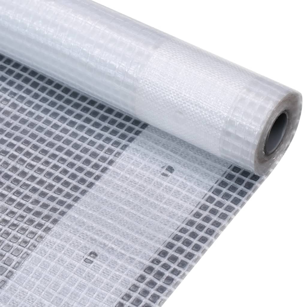 Leno Tarpaulins 2 pcs 260 g/m2 3x6 m White - Brittle & Co