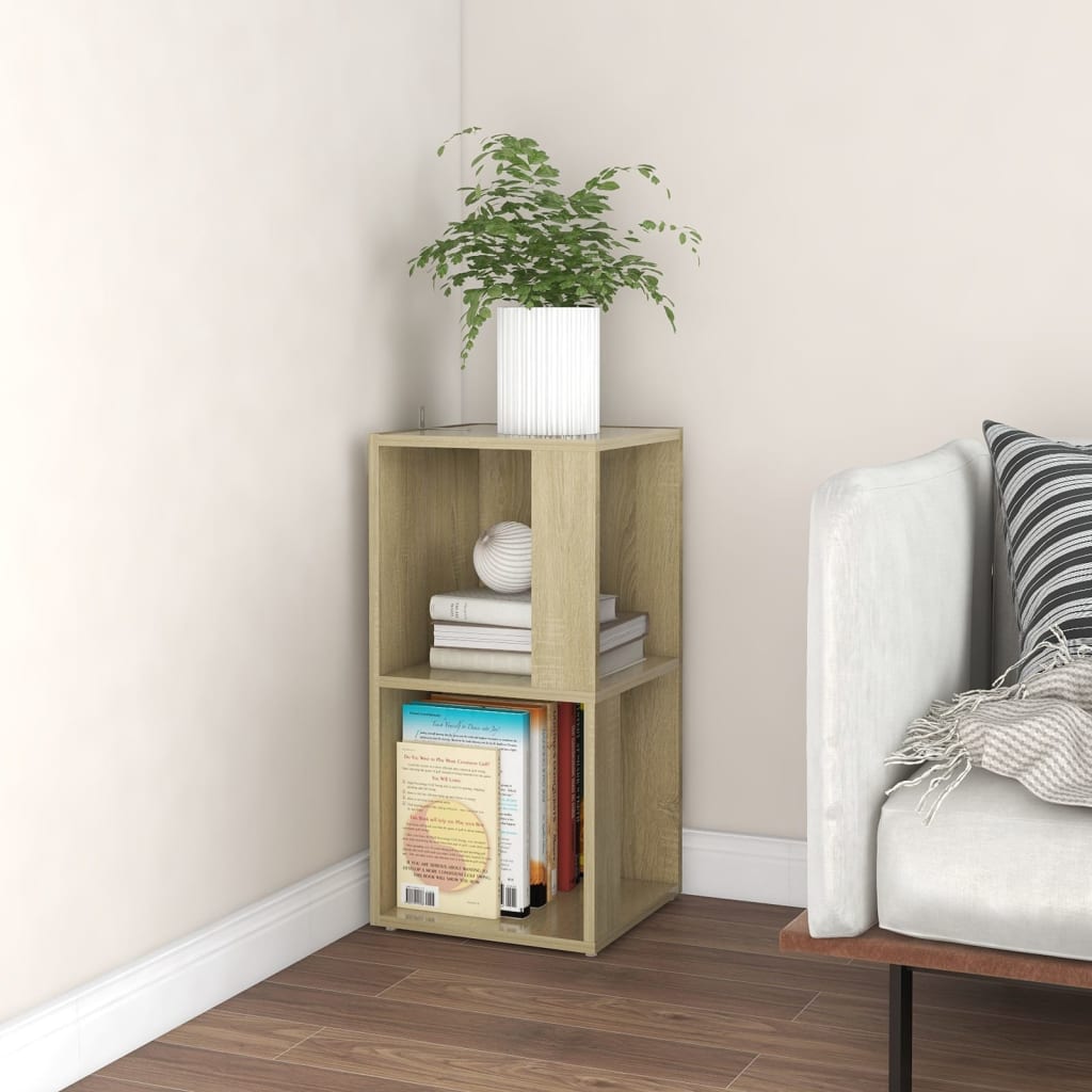 Corner Cabinet Sonoma Oak 33x33x67 cm Engineered Wood - Design Hut