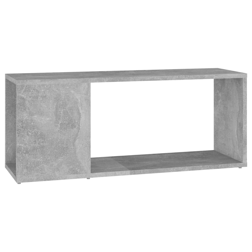 TV Cabinet Concrete Grey 80x24x32 cm Engineered Wood - The Home Maker