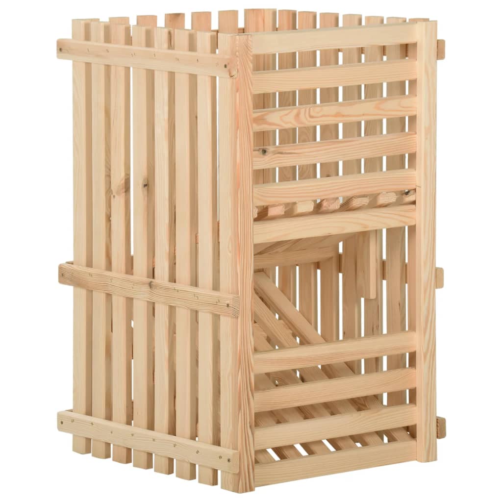 Potato Box 50x50x80 cm Solid Pinewood - Merlin Deals