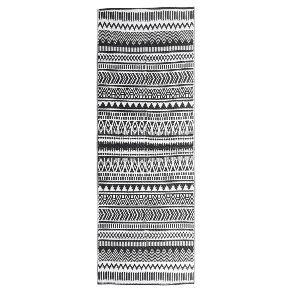 Outdoor Rug Black 80x150 cm PP - Sid & Sam