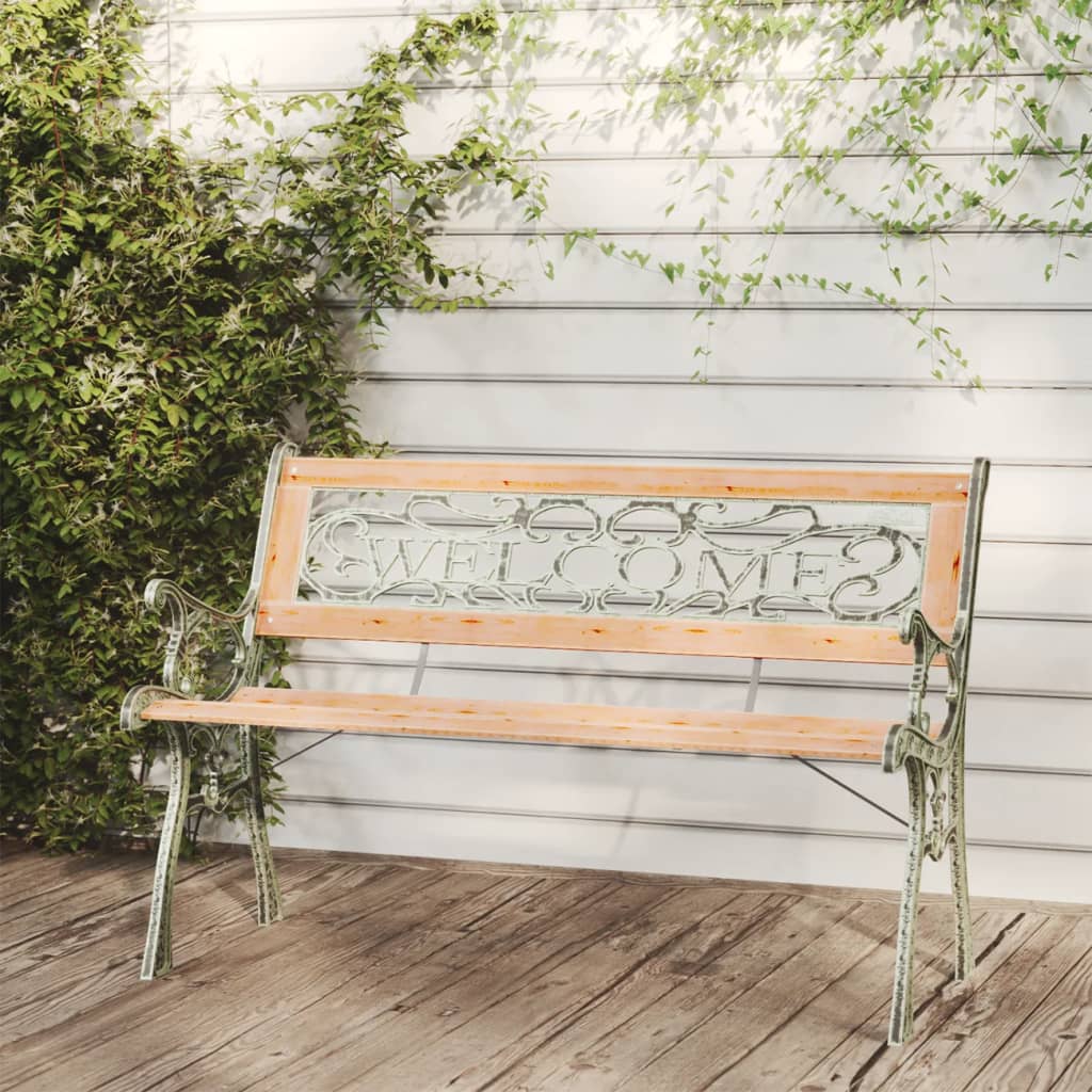 Garden Bench 122 cm Solid Firwood - All Things Good