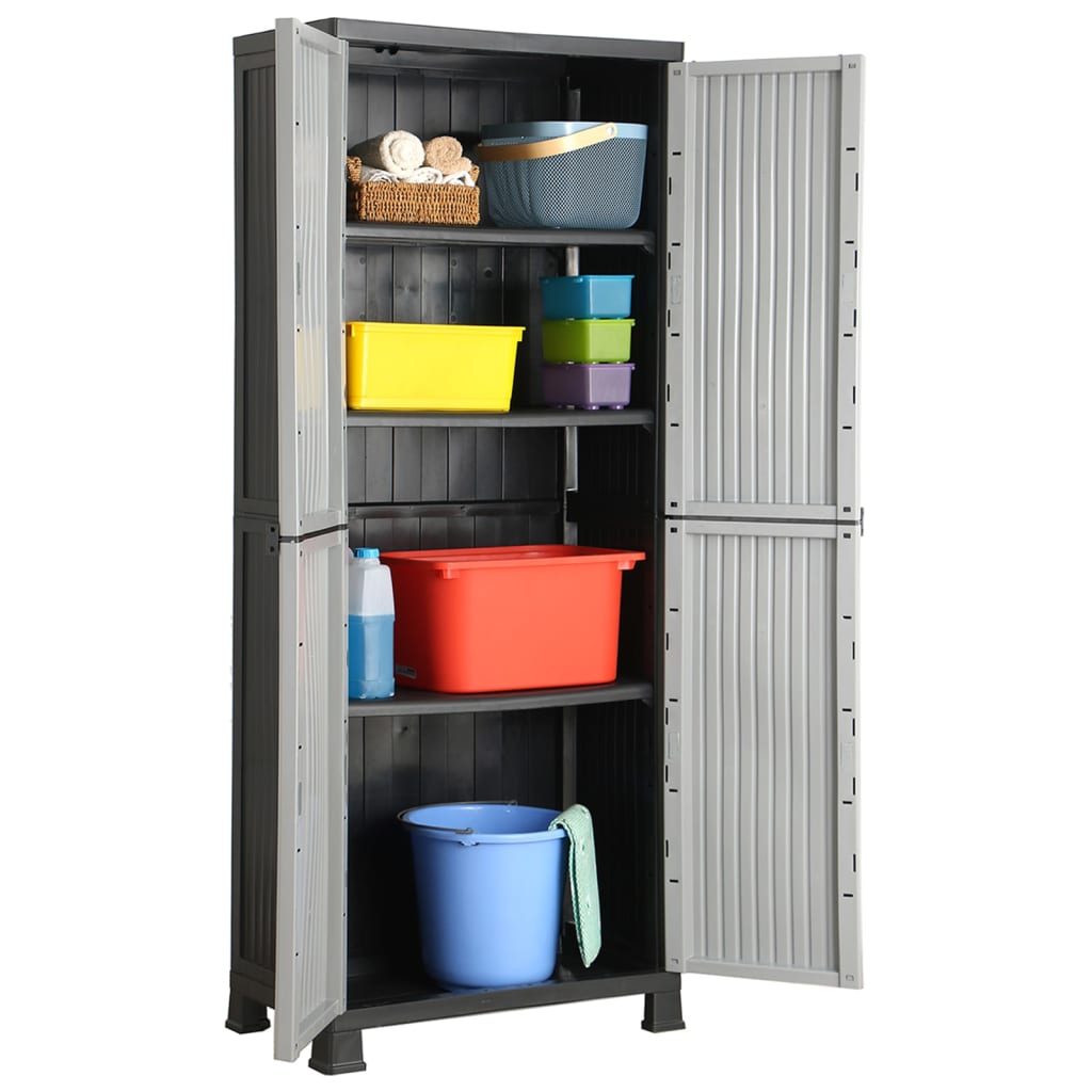 Plastic Cabinet 68x39x171.5 cm - Millennium Furniture