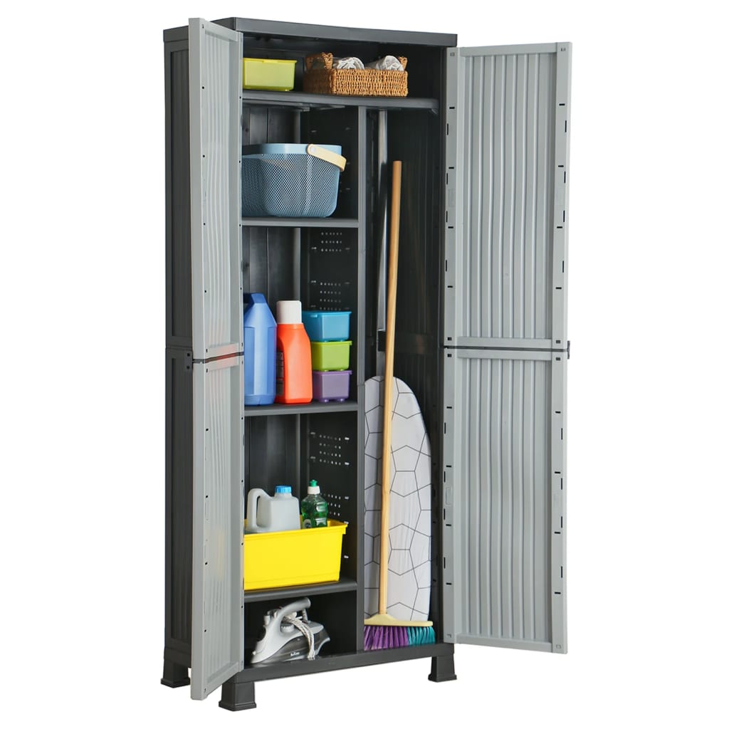 Plastic Cabinet 68x39x171.5 cm - Style and Chic