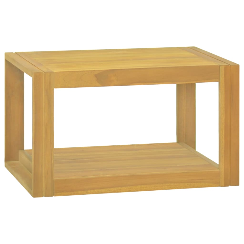 Wall-mounted Bathroom Cabinet 60x45x35 cm Solid Wood Teak - Discount Dealers