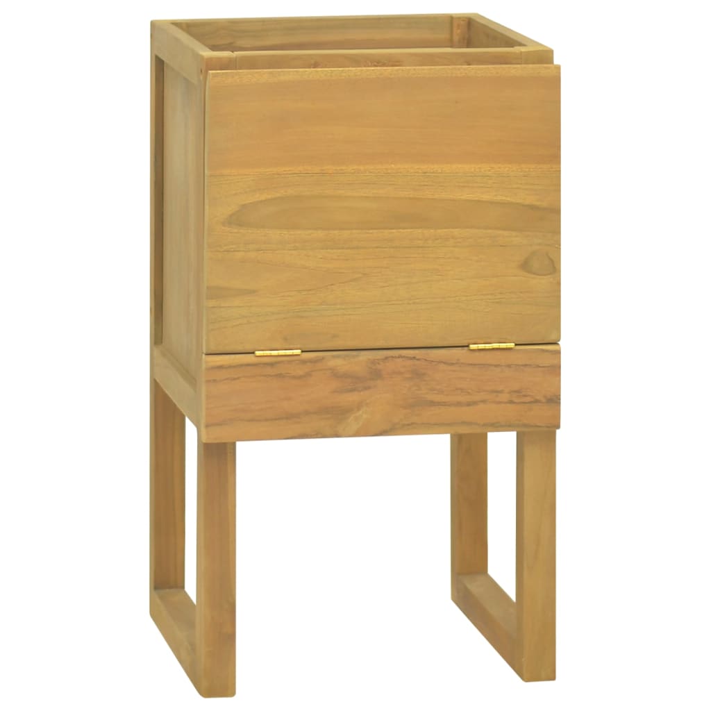 Bathroom Cabinet 45x45x75 cm Solid Wood Teak - Decor Base