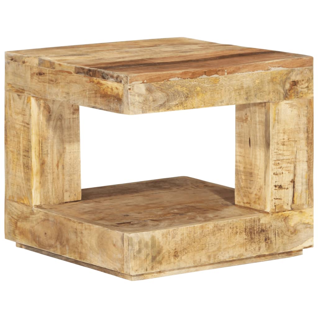 Coffee Table 45x45x40 cm Solid Wood Mango - Decor Base