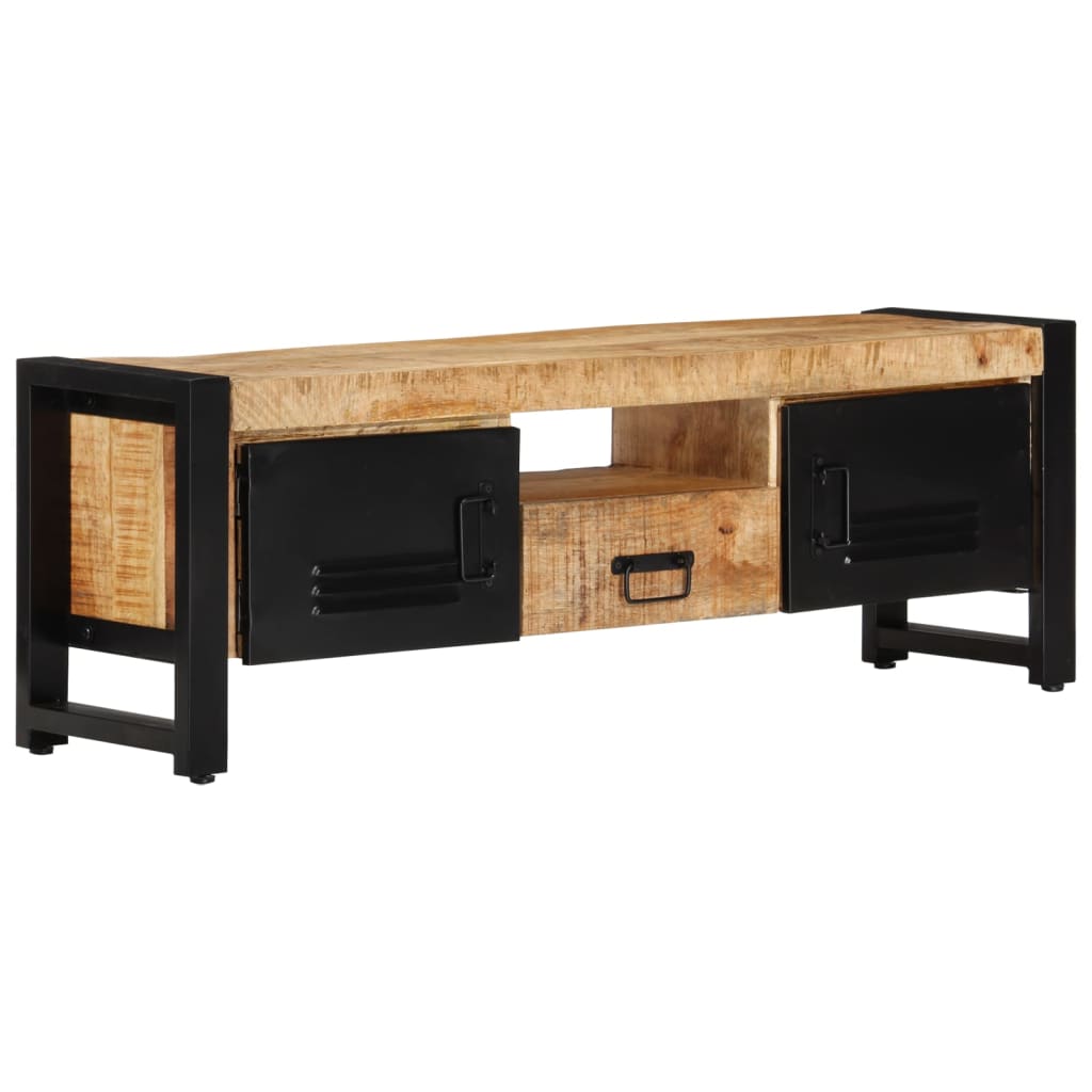 TV Cabinet 120x30x40 cm Solid Wood Mango - Discount Dealers