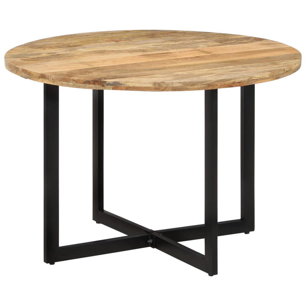 Dining Table 110x75 cm Solid Wood Mango - The Home Maker