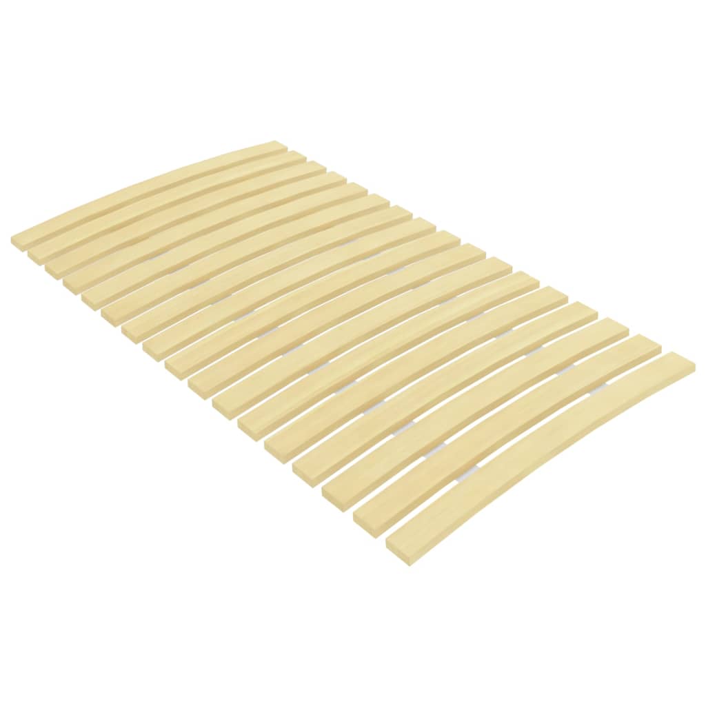 Slatted Bed Base with 17 Slats 70x200 cm - Design Hut