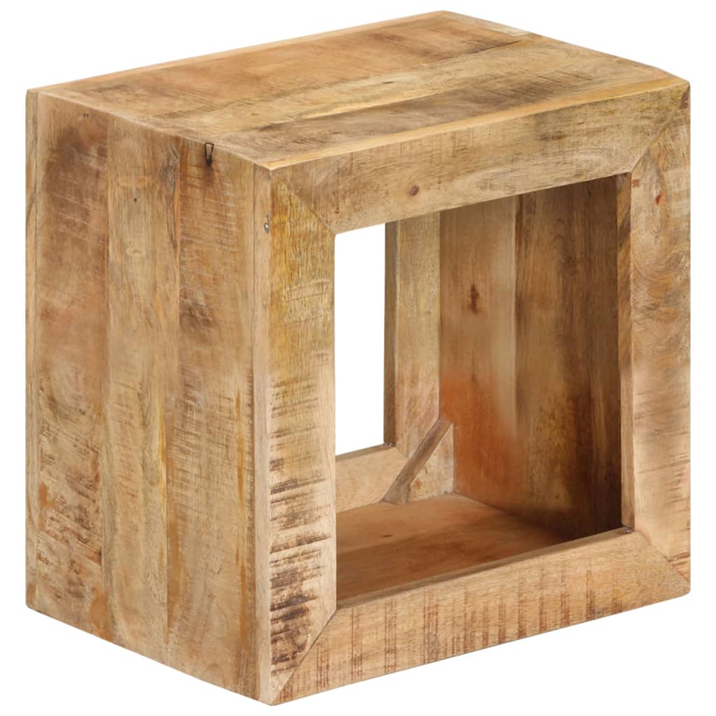 Stool 40x30x40 cm Solid Wood Mango - Decor Base