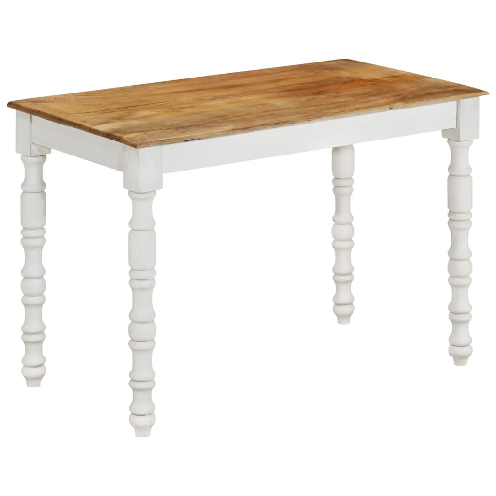 Dining Table 110x60x76 cm Solid Wood Mango - Merlin Deals