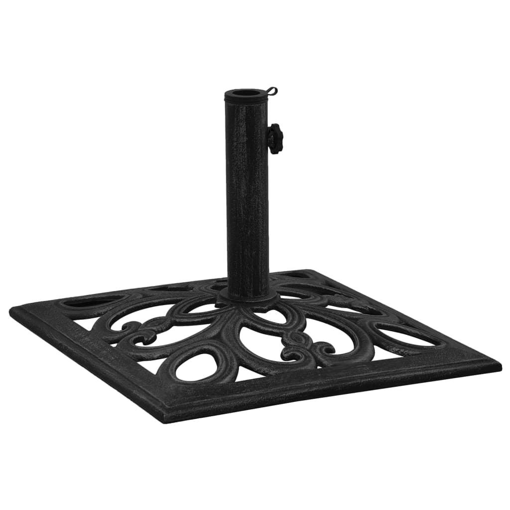Umbrella Base Black 47x47x33 cm Cast Iron - Discount Dealers