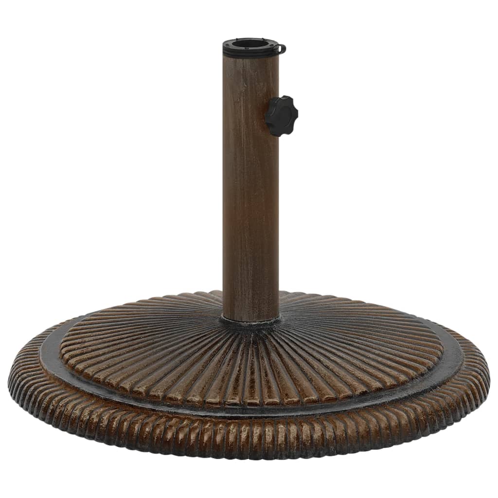 Umbrella Base Bronze 45x45x30 cm Cast Iron - Millennium Furniture