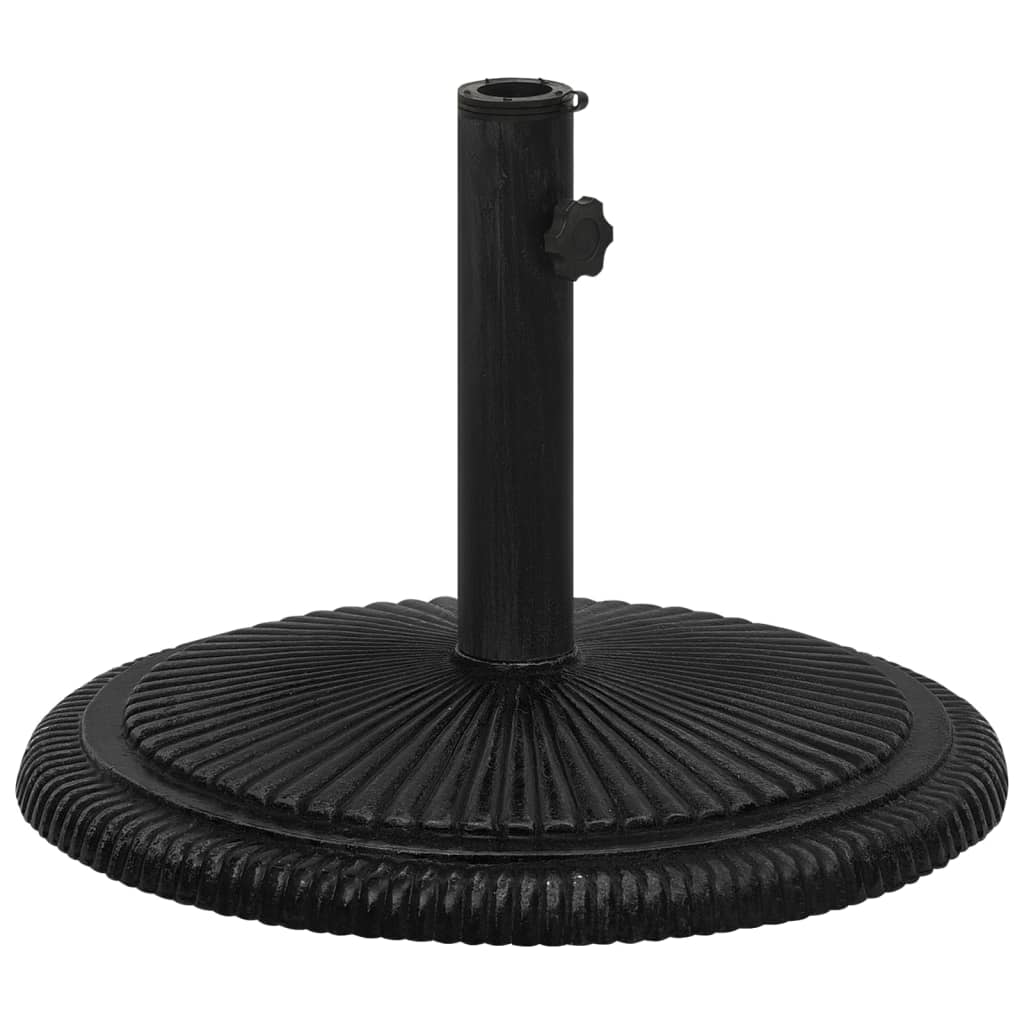 Umbrella Base Black 45x45x30 cm Cast Iron - Style and Chic